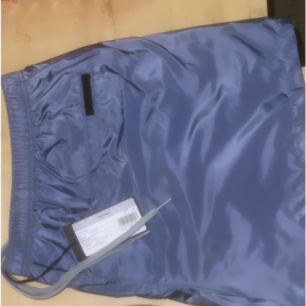 Prada swim trunks blue